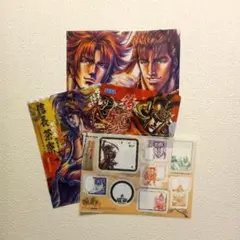 原哲夫 クリアファイル しおり＆メモ 付録セット 北斗の拳 蒼天の拳 いくさの子