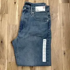 UNIQLO ユニクロ　デニム　レギュラーフィットテーパード　79cm