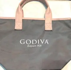 GODIVA グレー ピンク トートバッグ