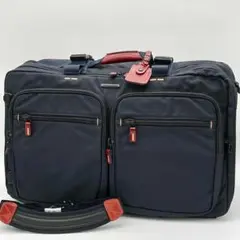 【希少・美品】ACE GENE ビジネスバッグ 3way ブリーフケース 紺色