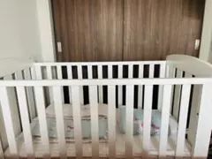 【Boori】アリス ６歳までベッド ホワイト