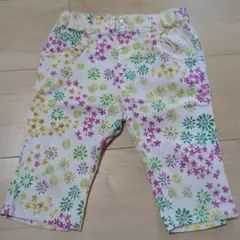 花柄パンツ ハーフパンツ　100センチ