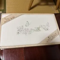 新品　ハナエモリ　綿フラノシーツ　綿100%
