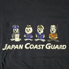 海上保安庁Japan Coast Guard Tシャツ Mサイズ ネイビー
