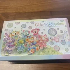 ディズニー カラフルハピネス 缶