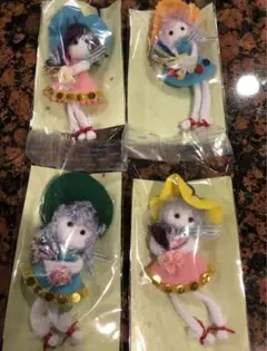 マスコット人形 ハンドメイド ぬいぐるみ ストラップぬいぐるみb