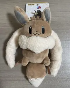 ポケモン イーブイ ボタンのイーブイリュック型ポーチ