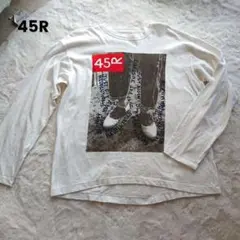 45R 長袖カットソー Tシャツ