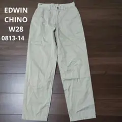 古着 EDWIN チノパン W28 0813-14 ベージュ エドウィン