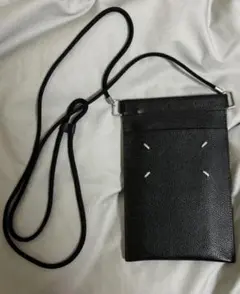Maison Margiela Grainy Leatherネックポーチ