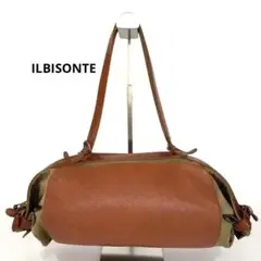 ILBISONTE イルビゾンテ キャンディバッグ キャンバスレザー