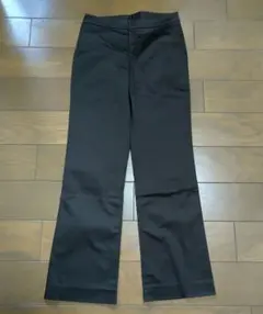 ユニクロ ストレートパンツ ダークブラウン