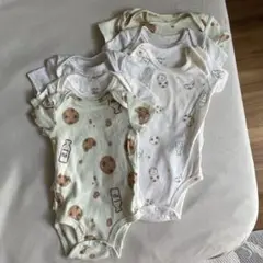 Carter's クッキーとミルクロンパース 双子用