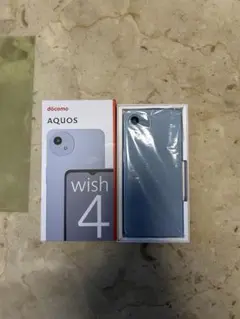 docomo AQUOS wish 4 ブルー 本体