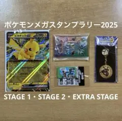ポケモン　メガスタンプラリー　2025 JR東日本　4点セット