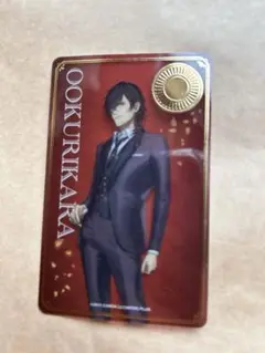 祝装箔押しクリアカード　大倶利伽羅
