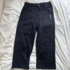 student apathy ダブルニー　スウェットパンツ