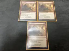 【MTG】削剥/Abrade ロシア語 ３枚セット