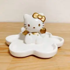 【ハローキティ】レア 未使用品 レトロ 小物入れ 花びら型