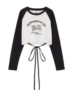 【X-girl】ANGEL RAGLAN S BABY TEE