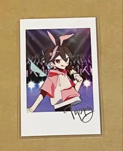 Crazy Raccoon CRフェス　チェキ風カード　とっぴー　TOPPY