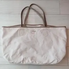プラージュ Plage de charme トートバッグ レザー ネイビー　紺 Plage - プラージュ Plage de charme トートバッグ レザー