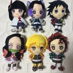 鬼滅の刃 ぬいぐるみ 6体セット