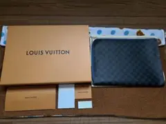新品未使用品 ルイヴィトン Louis Vuitton ダミエ クラッチ バッグ