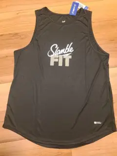 slamble ドライタンクトップ ブラック L