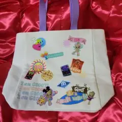 東京　ディズニーランド　グルート　キャンパストートバック