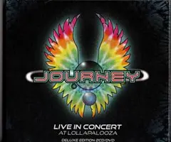 新品・未開封 ジャーニー Concert Lollapalooza CD+DVD