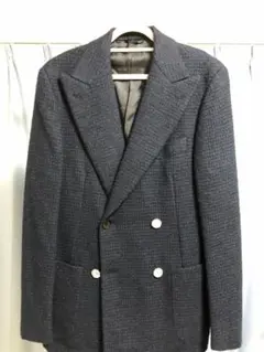 Belvest ベルベスト ダブルジャケット 極美品 テーラードジャケット 紺