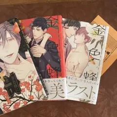 金色蜂に蜜 ３巻セット　キタハラリイ