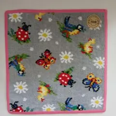 完売品♡フェイラータオルハンカチユナイテッドアローズピンク