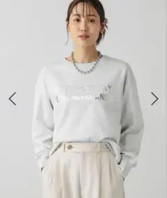 【極美品】グローバルワーク 乾きやすい裏起毛プリントスウェット ショート グレー