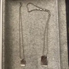 ete ペアネックレス　 2本セット