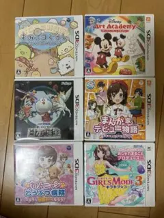 ニンテンドー3DS ゲームソフト 6点セット