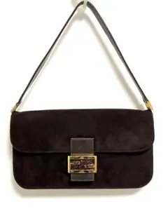 FENDI バゲット バッグ マンマバゲット スエード HB01689