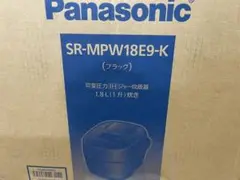 パナソニック 可変圧力IH炊飯ジャー 1升炊 ブラック SR-MPW18E9-K
