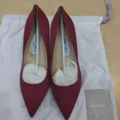 値下げしました。JIMMY CHOO 新品 スエードパンプス