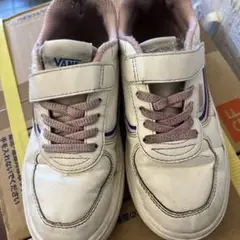 VANS ホワイト ピンク スニーカー