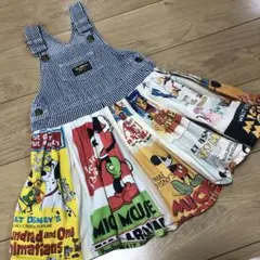 オシュコシュビゴッシュ リメイク サロペット ワンピース 120-130