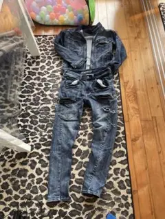 デニムジャケット　セットアップ