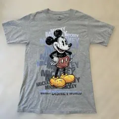 Disneyland ミッキーマウス Tシャツ Sサイズ グレー