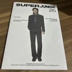 (ヒチョル④)superjunior アルバム25新品未開封