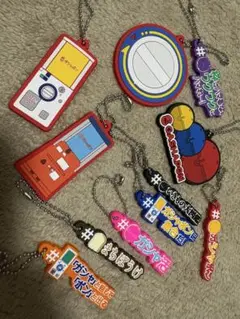 ガシャポン　ガシャポンに集合だ！ カプセルラバーマスコット　キーホルダー
