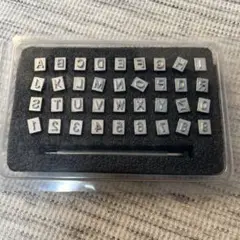 レザークラフト イニシャル刻印　美品