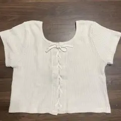 chicoアイボリー ニット トップス Fサイズ