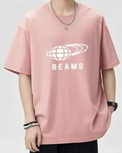 BEAMS 新品 Tシャツ XL【LLサイズ】送料無料 ピンク