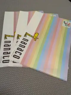 nanaco クリアファイル　ナナコ　キリン　セブンイレブン